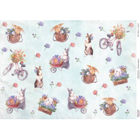 Декупажна карта #000210, 29,7x42 см, Фабрика Декору