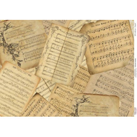 Декупажная карта #00046, 29,7x42 см, Фабрика Декора