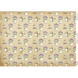 Декупажна карта #000567, 29,7x42 см, Фабрика Декору