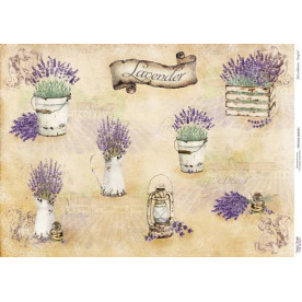 Декупажна карта #000581, 29,7x42 см, Фабрика Декору