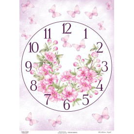 Декупажная карта #000618, 29,7x42 см, Фабрика Декора