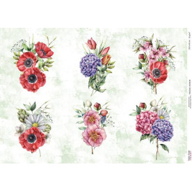 Декупажна карта #000638, 29,7x42 см, Фабрика Декору