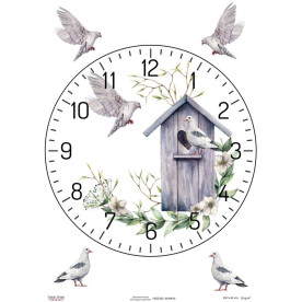 Декупажна карта #000642, 29,7x42 см, Фабрика Декору