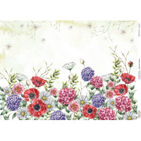 Декупажная карта #000651, 29,7x42 см, Фабрика Декора