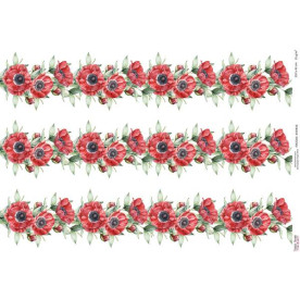 Декупажна карта #000652, 29,7x42 см, Фабрика Декору