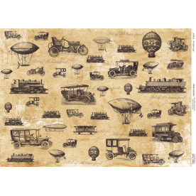 Декупажна карта #00067, 29,7x42 см, Фабрика Декору