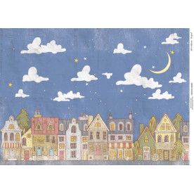 Декупажная карта #00092, 29,7x42 см, Фабрика Декора