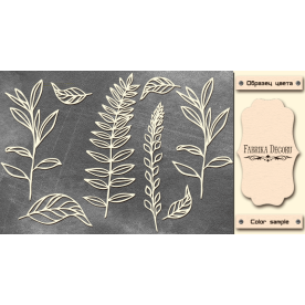 Набор чипбордов Весеннее настроение 10х15 см #489 Milk, Фабрика Декора