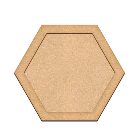 ART Board артборд Шестигранник 29х25 см, Фабрика Декору