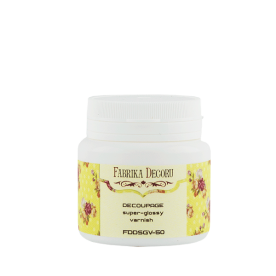 Високоглянцевий лак для декупажу 50мл, Фабрика Декору