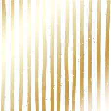 Аркуш паперу з фольгуванням Golden Stripes White 30,5х30,5 см, Фабрика Декора