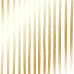 Аркуш паперу з фольгуванням Golden Stripes White 30,5х30,5 см, Фабрика Декора