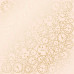 Лист односторонней бумаги с фольгированием Golden Clocks Beige 30,5х30,5 см, Фабрика Декора