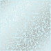 Аркуш паперу з фольгуванням Silver Butterflies Blue 30,5х30,5 см, Фабрика Декора