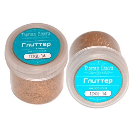 Гліттер Мідь 20 мл, Фабрика Декору