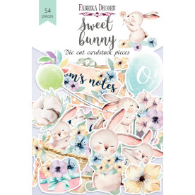 Набір вирубування, Sweet bunny 54 шт, Фабрика Декору