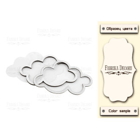 Заготовка для шейкера Облачко 13,5x9 цвет Milk, Фабрика Декора