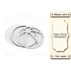 Заготовка для шейкера Мячик 9x9 цвет Milk, Фабрика Декора