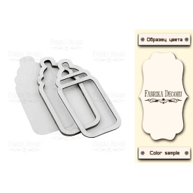 Заготівка для шейкера Дитяча пляшка 9x4,5 колір Milk, Фабрика Декору