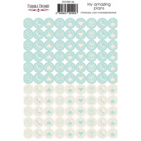 Набір наклейок для планерів # 90, Фабрика Декору