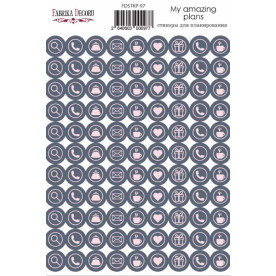 Набор наклеек для планеров #97, Фабрика Декора