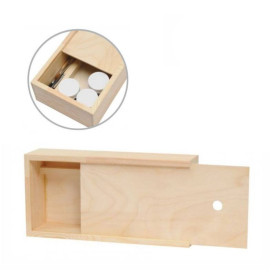 Пенал для гуаши деревянный, 28х14х7см, ROSA Studio