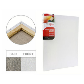 Підрамник, 20*30 см, дрібне зерно, акрил, льон, ROSA