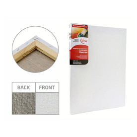 Підрамник, 30*30 см, дрібне зерно, акрил, льон, ROSA