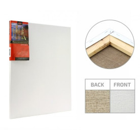 Підрамник, 20*30 см, середнє зерно, акрил, льон, ROSA