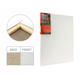 Підрамник, 30*30 см, середнє зерно, акрил, льон, ROSA