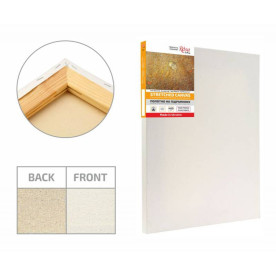 Подрамник, 20 * 30 см, MEDIUM, среднее зерно, акрил, хлопок, ROSA Gallery Gallery