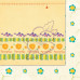 Набор бумаги для скрапбукинга, Милашки-Симпатяшки, 15x15 см, 190 г/м2, 18 листов, Lana Odis