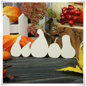 Чіпборд, Підкладка до бордюру Забавні гарбуза, 5,1x11,2 см, 1 шт, Lana Odis