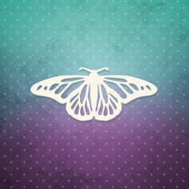 Чипборд, Мотылёк, 6,5x3,7 см, 1 шт, Lana Odis
