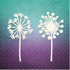 Чіпборд набір, Кульбаба і укропчик, набору 6,5x8 см, 2 шт, Lana Odis