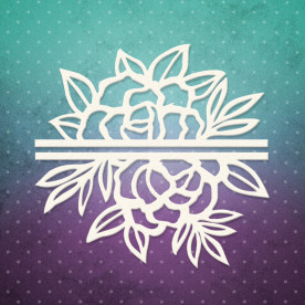 Чіпборд набір, Роздільники півонії, набору 7x6,8 см, 2 шт, Lana Odis