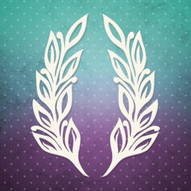 Чіпборд набір, Гілочки 10, набору 5x8,6 см, 2 шт, Lana Odis