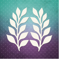 Чіпборд набір, Гілочки 12, набору 7,3x7 см, 2 шт, Lana Odis