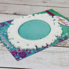 Декоративна фігурка, Рамка в стилі бароко, 65x86 мм, 1 шт, Lana Odis