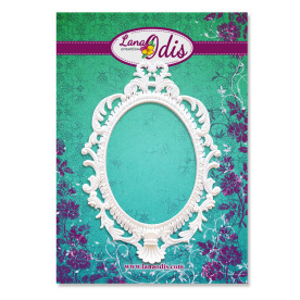 Декоративна фігурка, Рамка в стилі рококо 1, 60x90 мм, 1 шт, Lana Odis