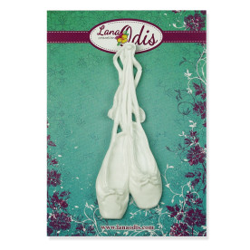 Декоративная фигурка, Пуанты, 30x77 мм, 1 шт, Lana Odis