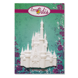 Декоративна фігурка, Казковий замок, 70x51 мм, 1 шт, Lana Odis