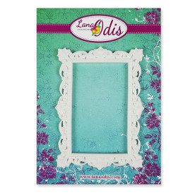 Декоративная фигурка, Прямоугольный багет 11, 49x67 мм, 1 шт, Lana Odis