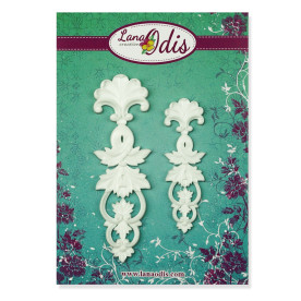 Набор декоративных фигурок, Декоративные элементы 2, 2 шт, Lana Odis