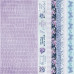 Набор бумаги для скрапбукинга Amethyst, 12 листов + наклейки, 30х30 см, Kaisercraft