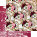 Лист двостороннього скраппаперу з фольгуванням Lovely Clusters - Pretty Mosaic, Prima
