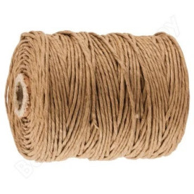 Шпагат паперовий крафт, товщина 4 мм, 1 м