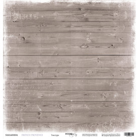 Аркуш одностороннього паперу 30x30 Текстура French Provence, Scrapmir