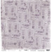 Аркуш одностороннього паперу 30x30 Штамп French Provence, Scrapmir
