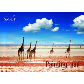 Альбом-склейка для акварели А4, 190г / м2, 20л, Smiltainis